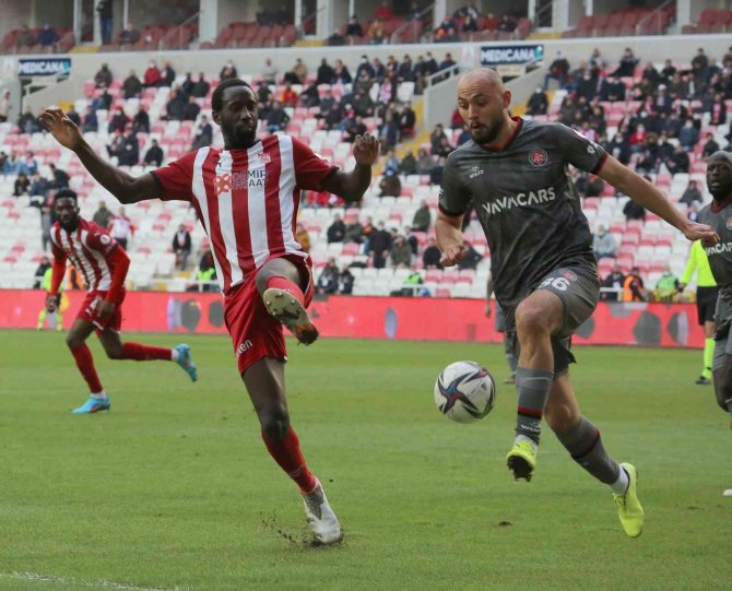 Sivasspor İle Fatih Karagümrük 7. Randevuda