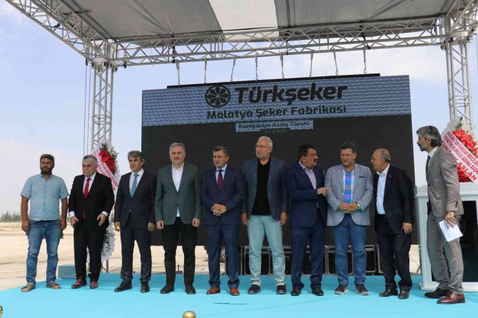 Malatya Şeker Fabrikası’nda Yeni Sezon Pancar Alım Sezonu Başladı