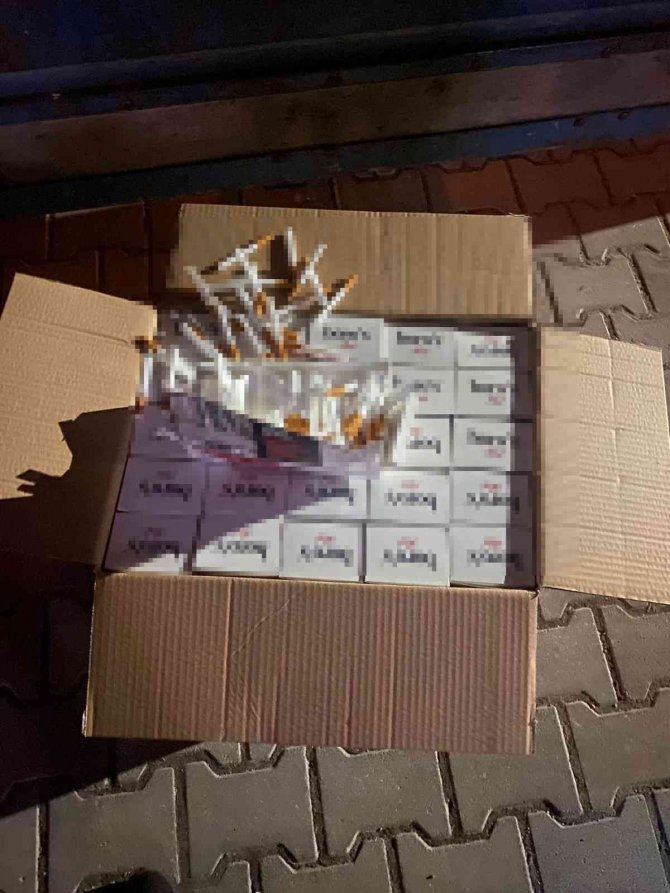 13 Mliyon 900 Bin Kaçak Makaron Ele Geçirildi