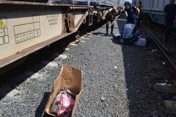 Çorlu Tren Garı’nda Bir Şahıs Rayların Arasında Yaralı Bulundu