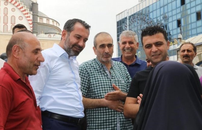 Başkan Şerifoğulları, Kapalı Çarşı Ve 15 Temmuz Demokrasi Meydanındaki Çalışmaları İnceledi