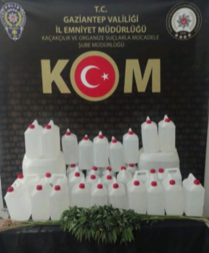 Gaziantep’te Kaçakçılık Operasyonu: 3 Gözaltı