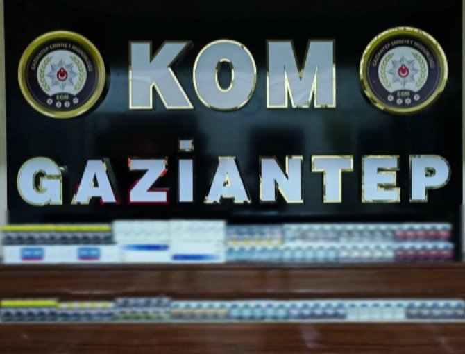 Gaziantep’te Kaçakçılık Operasyonu: 3 Gözaltı