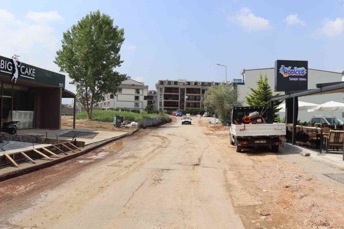 İ̇shakpaşa Caddesi’nde 650 Ton Asfalt Kullanılacak