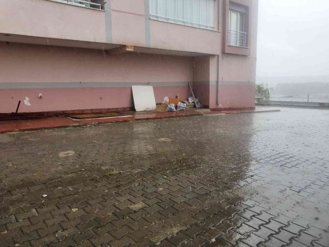 Kastamonu’da Dolu Yağışı Etkili Oldu