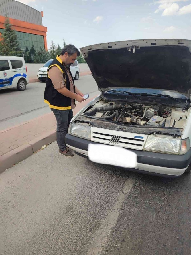 Kayseri Polisinden ’Oto Ve Motosiklet Hırsızlığı’ Denetimi