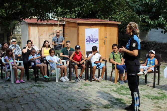 Sinop’ta Çocuklara Güvenli İnternet Eğitimi