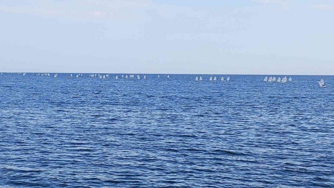 Marmara Denizi’nde Uluslararası Yelken Yarışları 2. Gününde