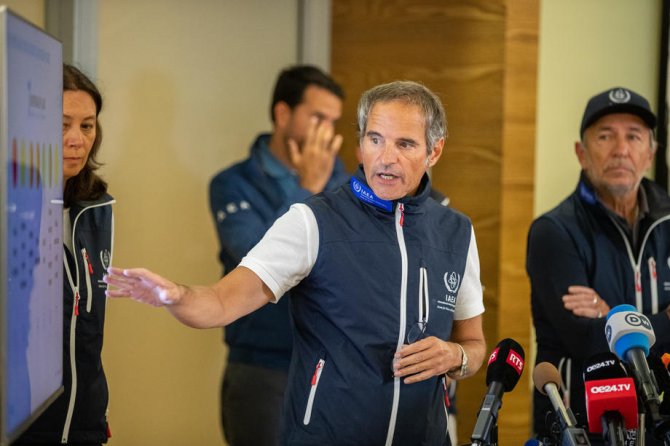 Uaea Başkanı Grossi: "Zaporijya Nükleer Santrali Çevresindeki Askeri Hareketlilik Endişe Verici"