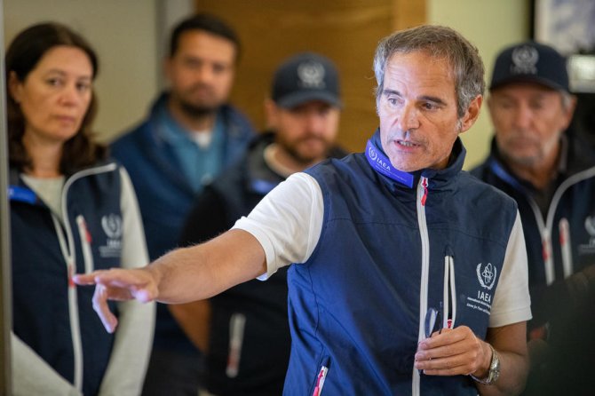 Uaea Başkanı Grossi: "Zaporijya Nükleer Santrali Çevresindeki Askeri Hareketlilik Endişe Verici"