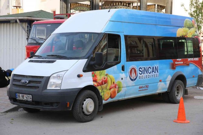 Sincan Belediyesi Ücretsiz Servislerle Vatandaşın Yükünü Hafifletiyor