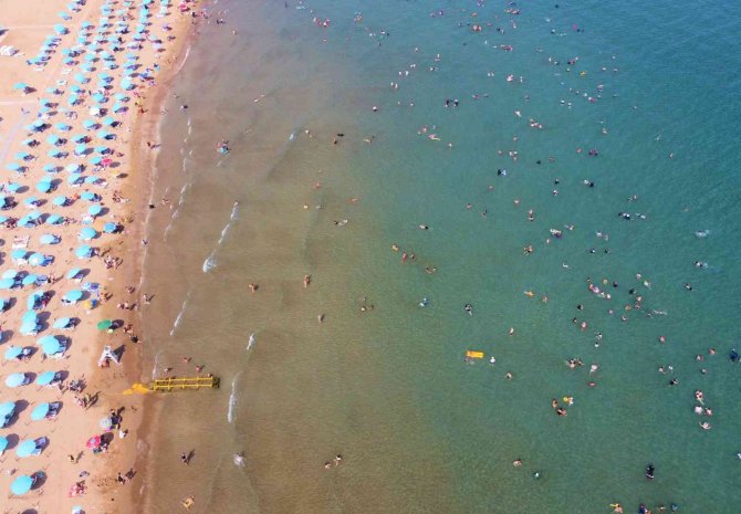 Eylül’de Kızkalesi’nde Tatilci Yoğunluğu