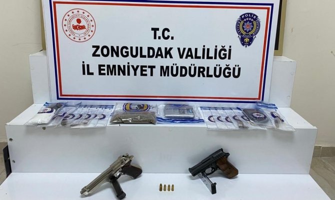 Zonguldak’ta Uyuşturucu Operasyonu: 1 Tutuklu