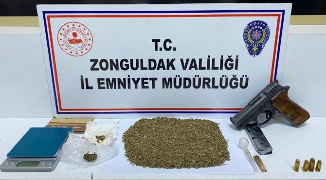Zonguldak’ta Uyuşturucu Operasyonu: 1 Tutuklu