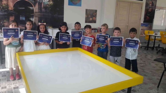 Yaz Bilim Kampında 714 Öğrenci Etkinliklere Katıldı