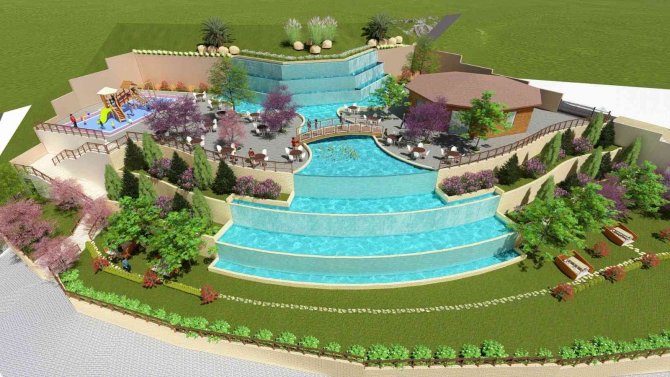 Dulkadiroğlu’na Şelaleli Park