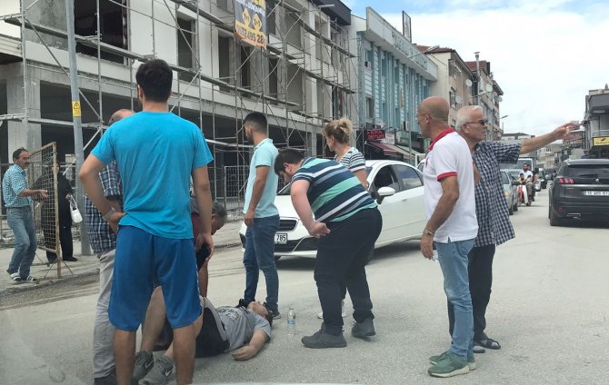 Otomobil İle Bisiklet Çarpıştı: 1 Yaralı