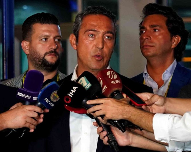 Ali Koç: "Biz Bir Şeyi Kafaya Koyduğumuz Zaman Kolay Kolay Başka Kulüp O Oyuncuyu Bizden Alamaz"
