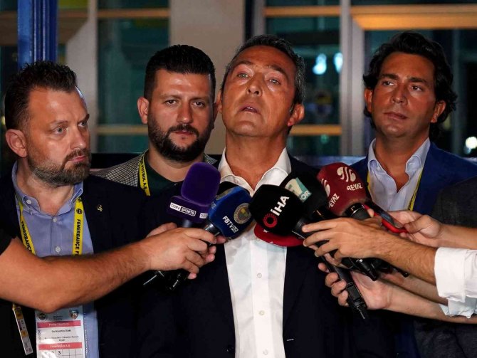 Ali Koç: "Biz Bir Şeyi Kafaya Koyduğumuz Zaman Kolay Kolay Başka Kulüp O Oyuncuyu Bizden Alamaz"