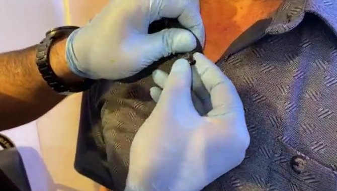 Ehliyet Sınavına Kopya Düzeneği İle Girmek İstedi