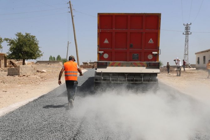 Haliliye’de Asfaltlama Çalışmaları Devam Ediyor