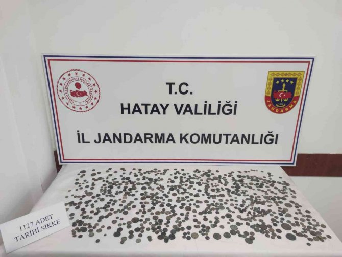 Hatay’da 5 Bin 627 Adet Sikke Ele Geçirildi