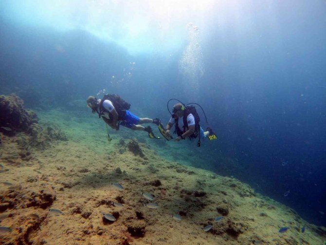 Akdeniz’in Su Altı Dünyasını Keşfediyorlar