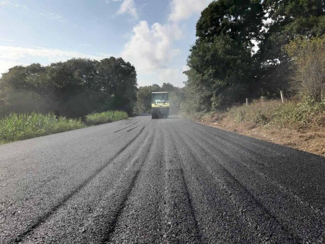 Büyükşehir, Kandıra’da Üstyapı Çalışmasına 26 Bin 610 Ton Asfalt Kullanacak