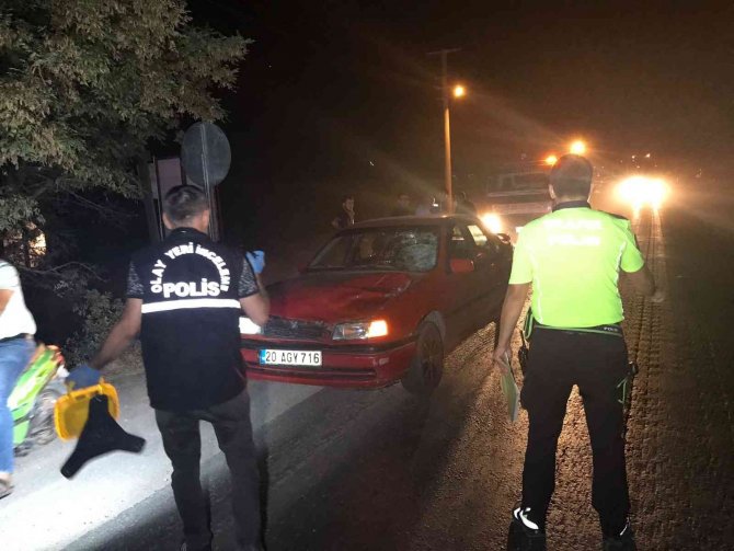 Cenazeden Dönenlerin Aracı Yayaya Çarptı: 1 Ölü