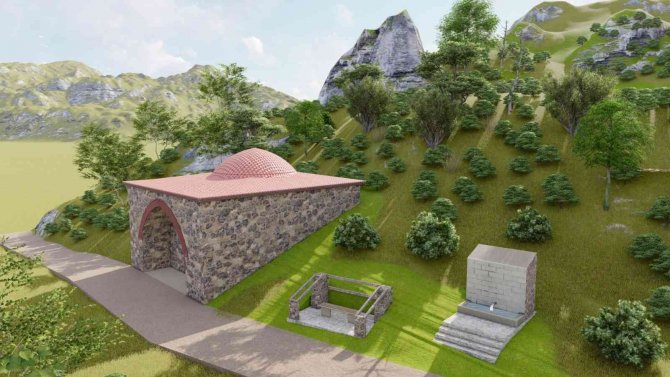 Manisa Protokolü Fetih Mescidi Restorasyonunda İncelemelerde Bulundu