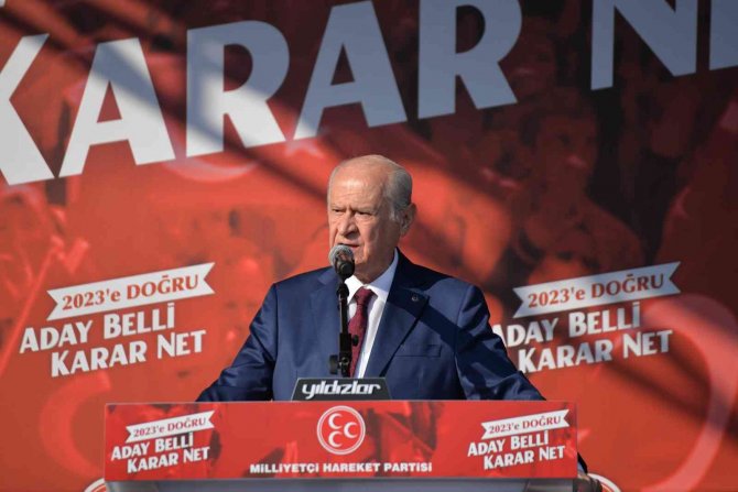 Bahçeli: “Muhalefet Dış İşgal Cephesinin Ajanı Ve Gizli Ajandası Konumundadır”