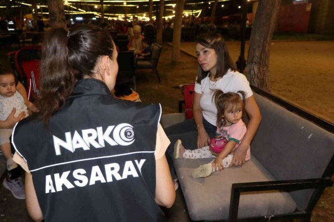 Kadın Narkotik Polisleri Annelere "Uyuma" Projesini Anlattı