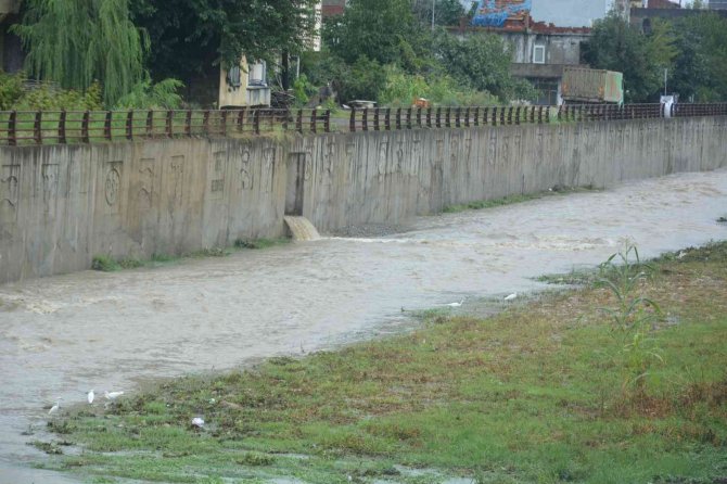 Ordu’da Sağanak Yağış Etkili Oldu