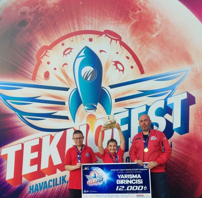 Şehzadeler Belediyesi Desteğiyle Katıldıkları Teknofest’te Birinci Oldular