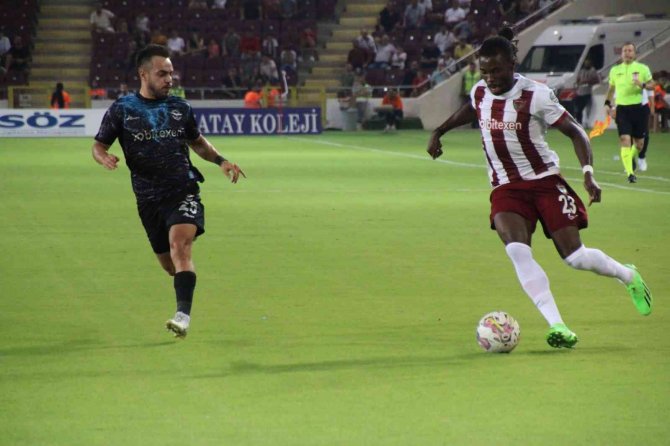 Spor Toto Süper Lig: A. Hatayspor: 1 - Adana Demirspor: 0 (İ̇lk Yarı)