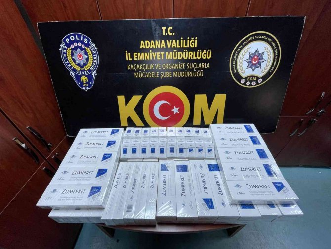 Adana’da Kaçakçılık Operasyonu