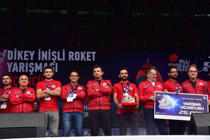 Canik Belediyesi’nin Desteklediği Roket Takımı 3. Oldu