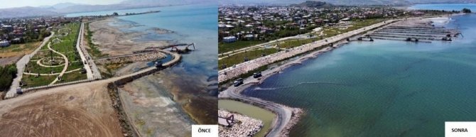 Van Gölü’nden 500 Bin Metreküp Dip Çamuru Çıkarıldı