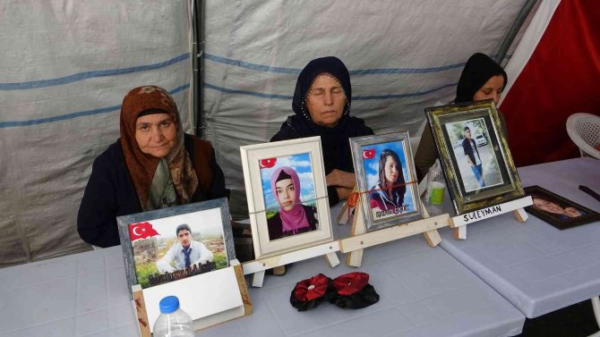 Hdp Ve Pkk Mağduru Ailelerin Evlat Nöbeti Bin 99’uncu Gününde