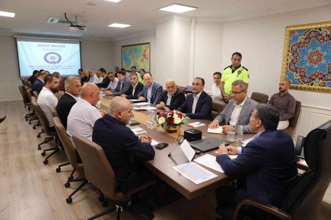 Öğrencilerin Güvenliği İçin Toplantı Düzenlendi