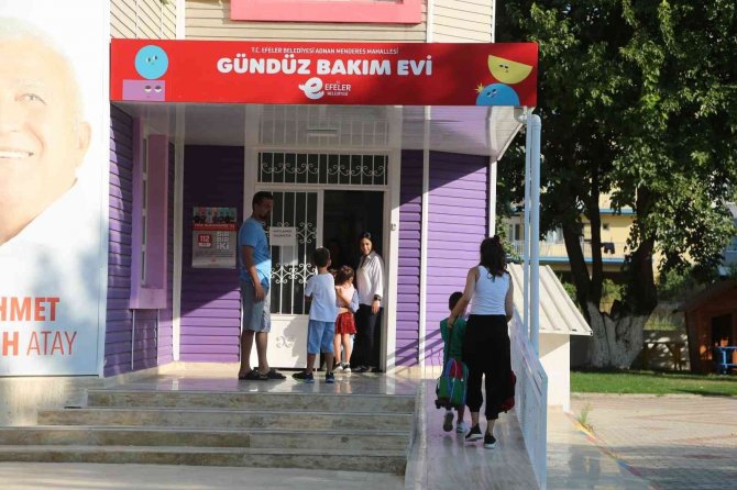 Efeler Belediyesi Gündüz Bakım Evleri Yeni Eğitim Dönemine Başladı