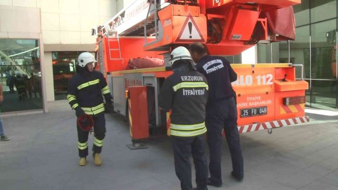 Erzurum’daki Tatbikat Gerçeği Aratmadı