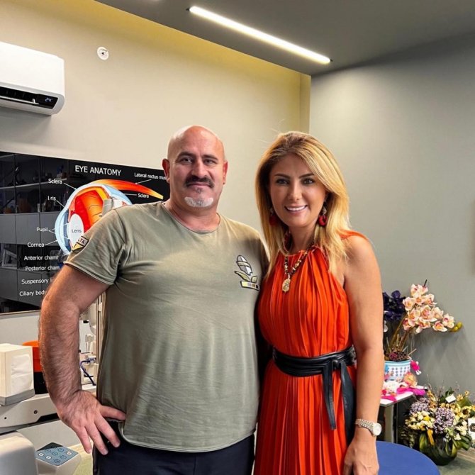 Göz Bebekleri Yere Bakan Gurbetçi İ̇zmir’de Sağlığına Kavuştu