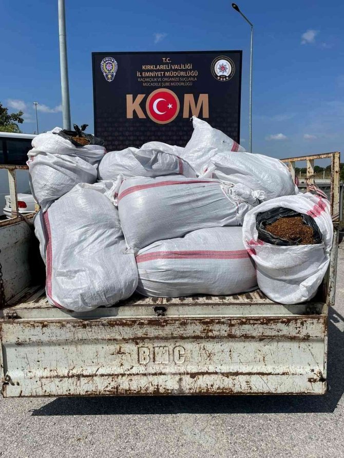 Kırklareli’nde Uyuşturucu Tacirlerine Darbe: 70,9 Kilogram Esrar Ele Geçirildi