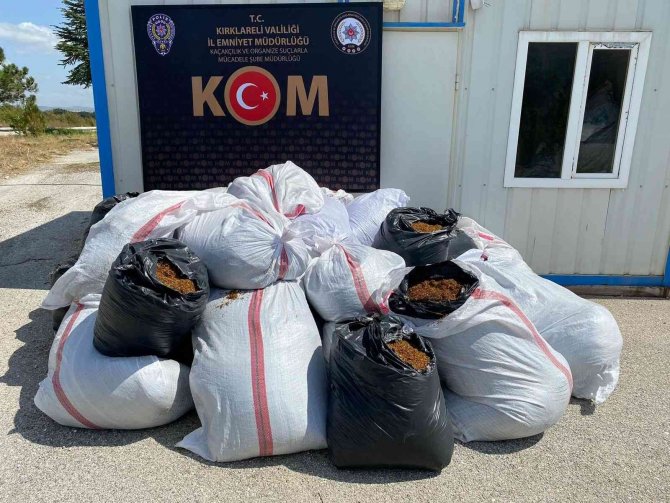 Kırklareli’nde Uyuşturucu Tacirlerine Darbe: 70,9 Kilogram Esrar Ele Geçirildi