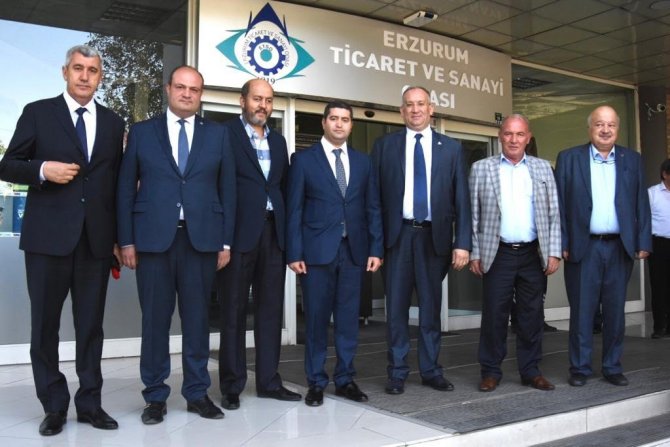 Nahçıvan Ekonomi Bakanı Aliyev Etso’da