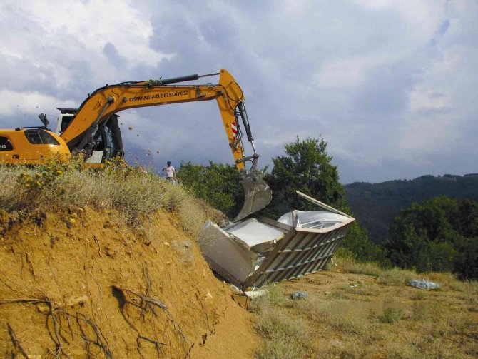 Osmangazi’de Ruhsatsız Yapıyla Mücadeleye Devam
