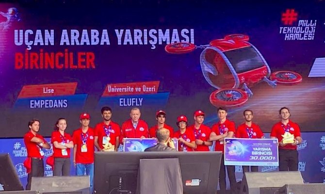 Samsun’daki Lise Ve Ortaokul Takımları Teknofest’te 9 Ödül Kazandı