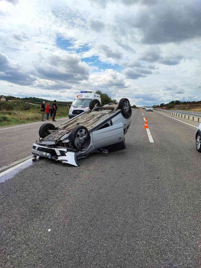 Tekirdağ’da Trafik Kazası: 2 Yaralı