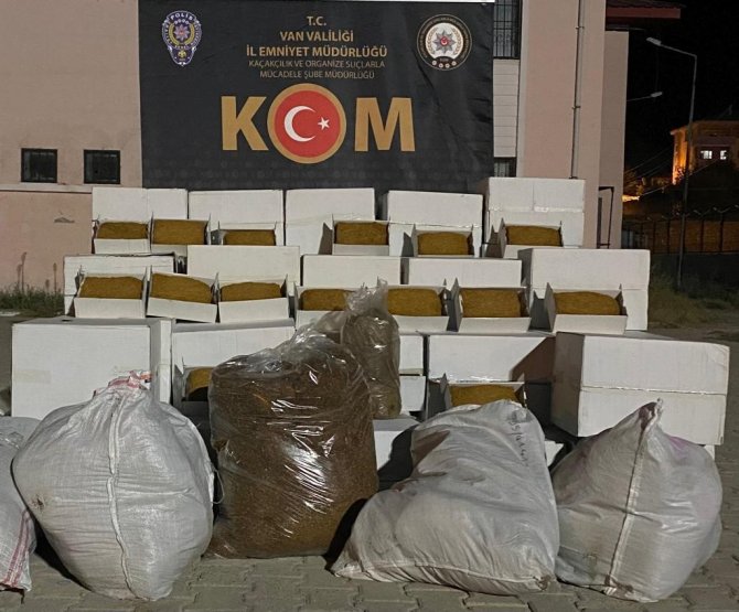 Van’da Gümrük Kaçakçılığı Operasyonu